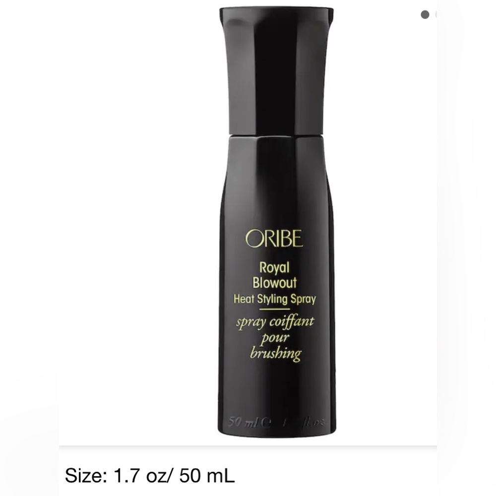 New Oribe Royal Blowout Heat Styling Spray - 1.7 fl oz, generous travel size